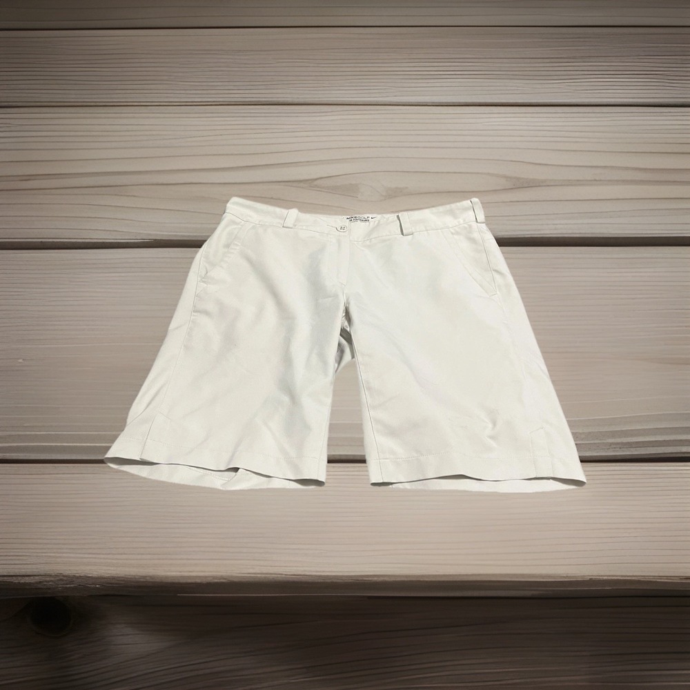 Men's NIKE White/Cream GOLF Classic Performance Shorts